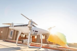 Drone In Construction