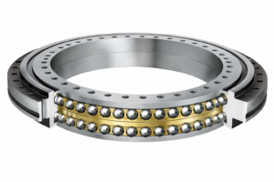 Thin section angular contact ball bearing