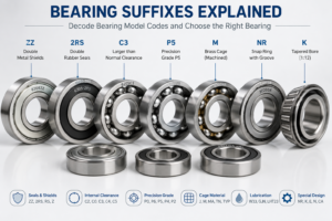 Bearing model codes